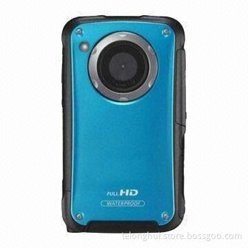 Underwater Mobile Camcorder, Full HD HM-TA20GN-A Movie Camera, 4x Digital Zoom